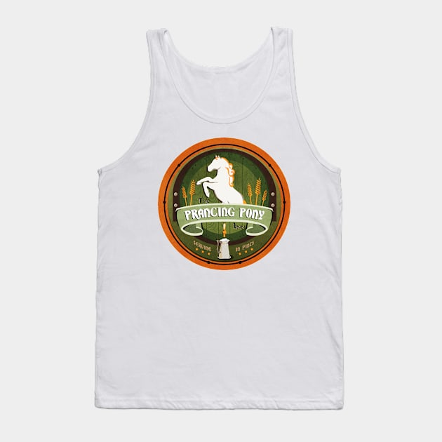 The Prancing Pony Tank Top by enchantedrealm